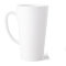 Coffee and Wine Lovers Quote Burgundy White Tall