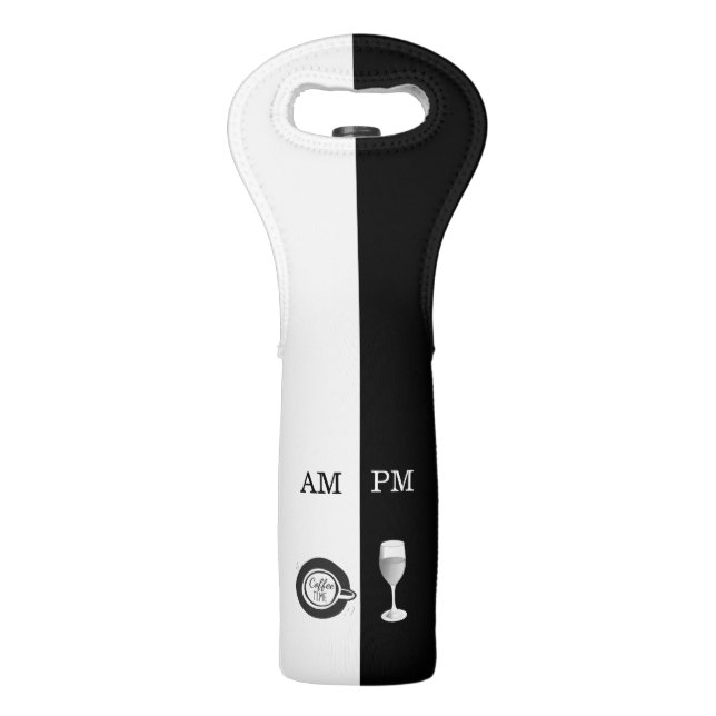 Coffee and Wine ⎥Wine Tote Bag (Front)