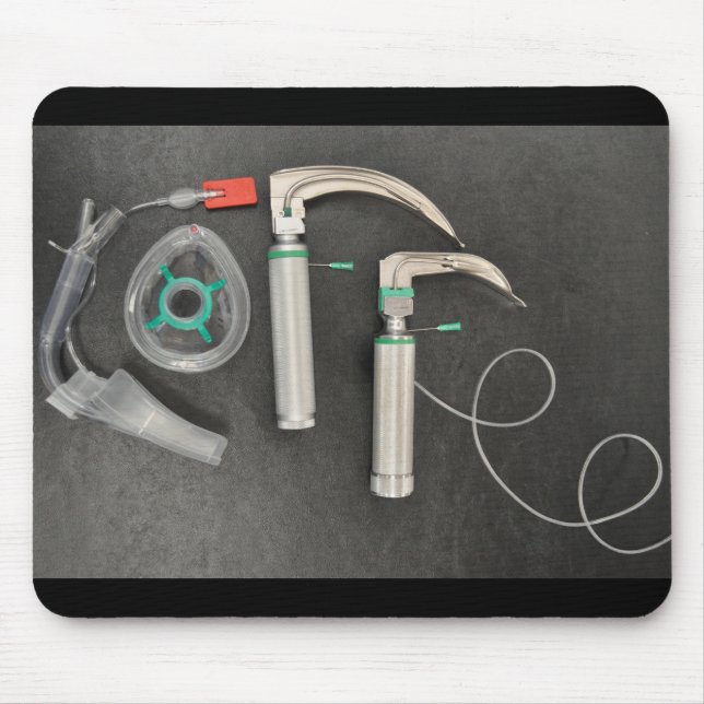 Coffee Anesthesia Mousepad (Front)