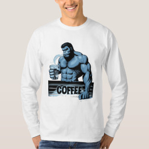 Coffee Ape Long Sleeve Sweatshirt T-Shirt
