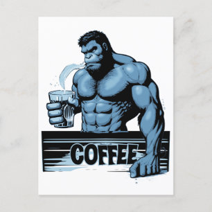 Coffee Ape Postcard