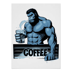Coffee Ape Poster