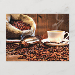 Coffee Aroma Postcard
