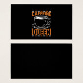 Coffee Art Caffeine Queen (Front & Back)
