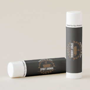 Coffee Art Coffee Is My Spirit Animal Lip Balm