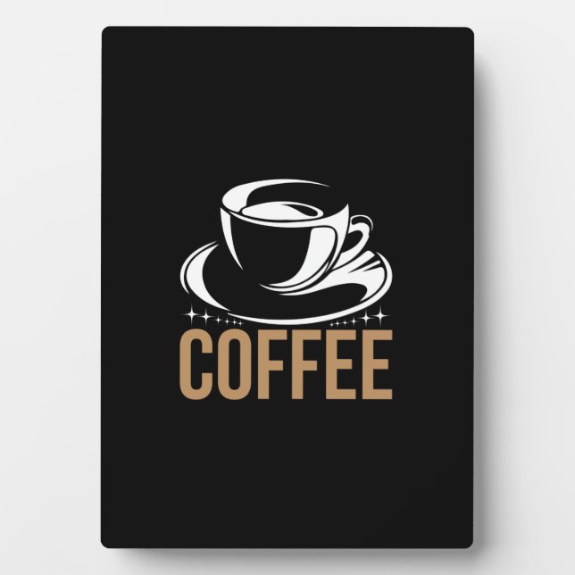 Coffee Art Coffee Plaque (Front)