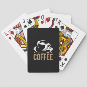 Coffee Art Coffee Poker Cards
