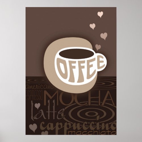 Coffee Art Poster
