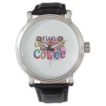 Coffee Art Run Like You're Out Of Coffee