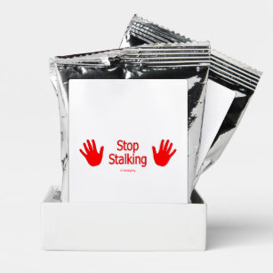 Coffee Bags with ‘Stop Stalking’ Coffee Drink Mix