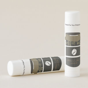 Coffee Bar Bridal Shower Favors Lip Balm