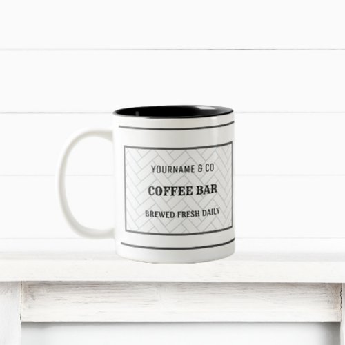 Coffee Bar Custom Two_Tone Coffee Mug