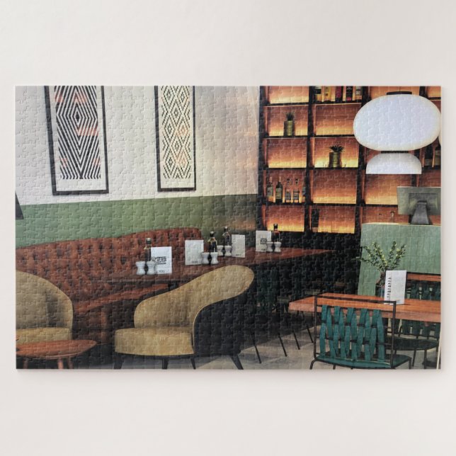 coffee bar jigsaw puzzle (Horizontal)