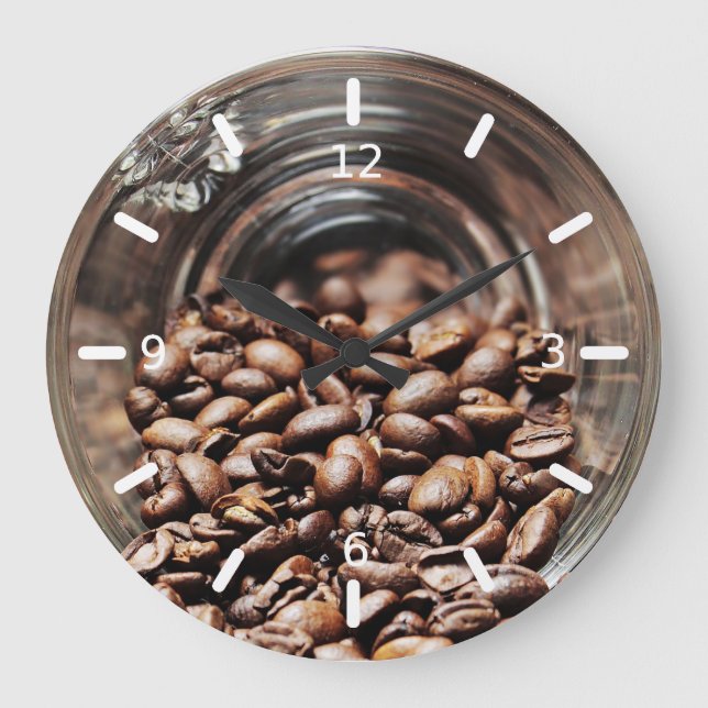 Coffee bar large clock (Front)