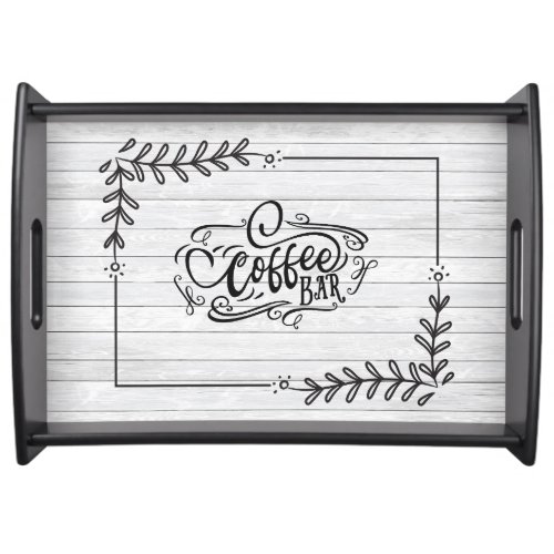 Coffee Bar  Serving Tray