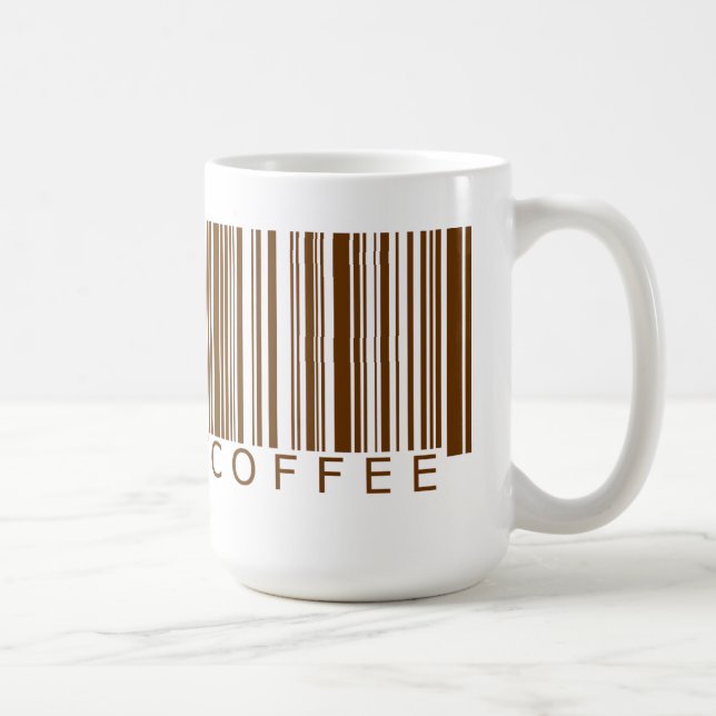Coffee Barcode Mug (Right)