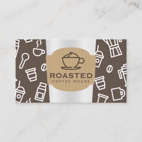 Coffee Barista Business Card