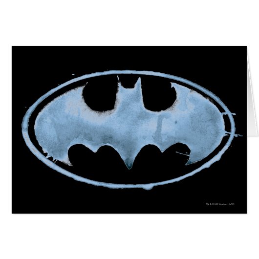 Coffee Bat Symbol - Blue Cards (Front Horizontal)