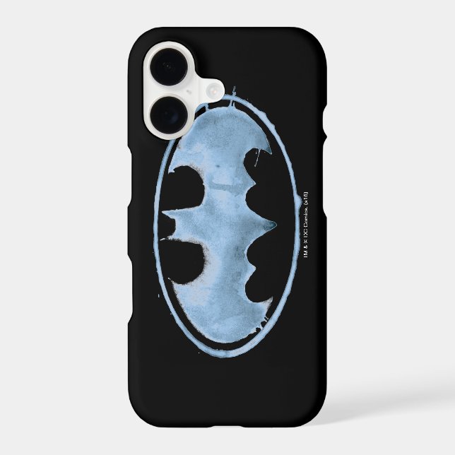 Coffee Bat Symbol - Blue Iphone Case (Back)