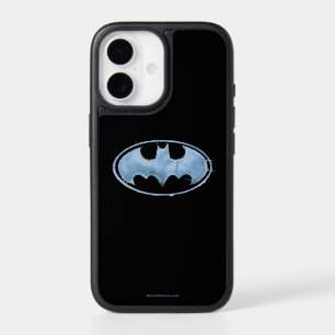 Coffee Bat Symbol - Blue iPhone 17 Case