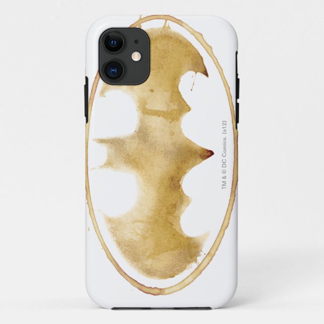 Coffee Bat Symbol Case-Mate iPhone Case (Back)