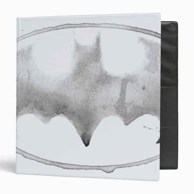 Coffee Bat Symbol - Gray Binder (Front/Inside)