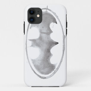 Coffee Bat Symbol - Gray iPhone 11 Case