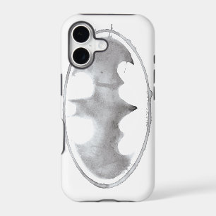 Coffee Bat Symbol - Gray iPhone 17 Case