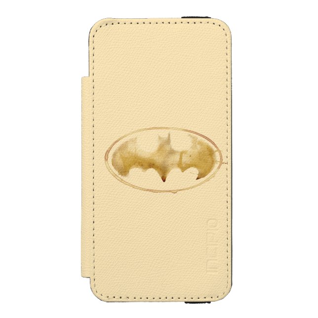 Coffee Bat Symbol Incipio iPhone Wallet Case (Folio Front)