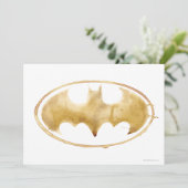 Coffee Bat Symbol Invitation (Standing Front)