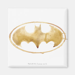 Coffee Bat Symbol Magnet
