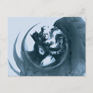 Coffee Batman Postcard