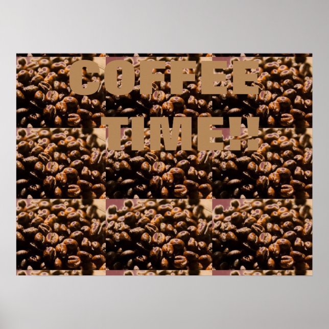 COFFEE BEAN ART POSTER (Front)
