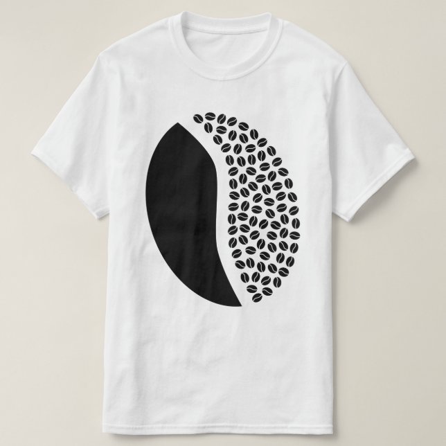 coffee bean beans T-Shirt (Design Front)