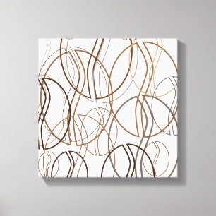 coffee bean blur canvas print