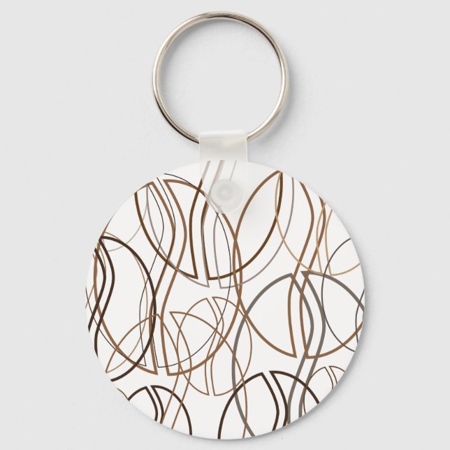coffee bean blur keychain (Front)