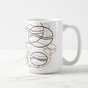 coffee bean blur mug