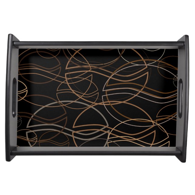 coffee bean blur serving tray (Front)