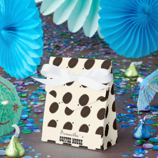 Coffee Bean Branded Business Professional Favor Boxes