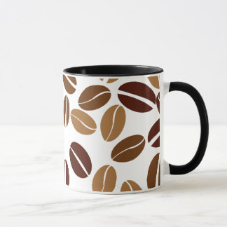 Coffee Bean - Classic White Mug / Black Interior
