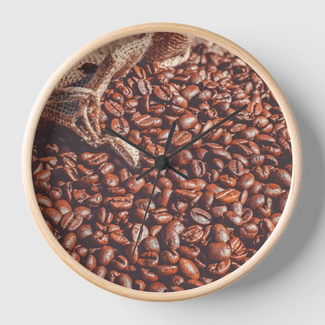 Coffee Bean Clock (Front)