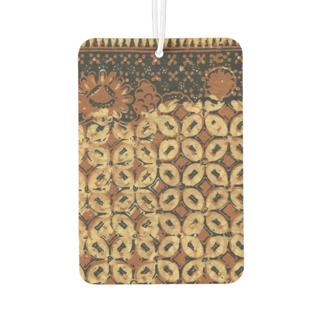 Coffee Bean Earthy Boho Rustic Air Freshener (Back)