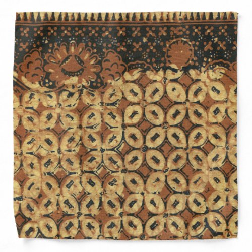 Coffee Bean Earthy Boho Rustic Bandana