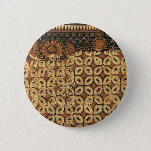 Coffee Bean Earthy Boho Rustic Button