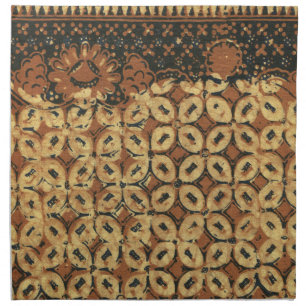 Coffee Bean Earthy Boho Rustic Cloth Napkin