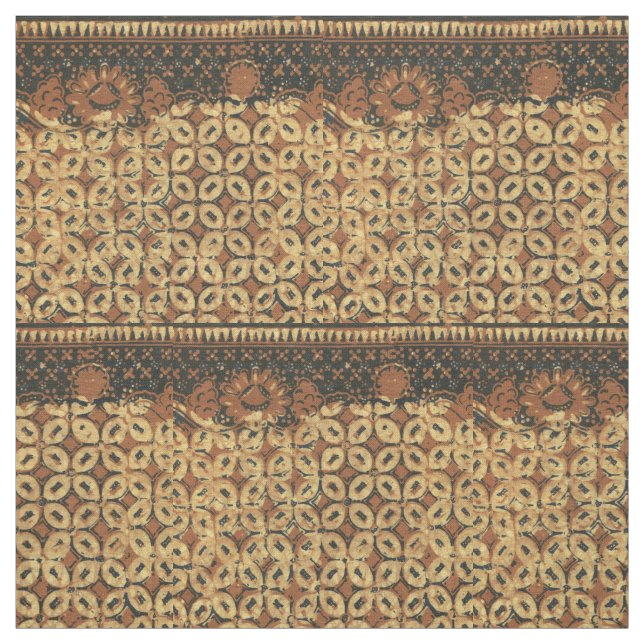 Coffee Bean Earthy Boho Rustic Fabric (Swatch)