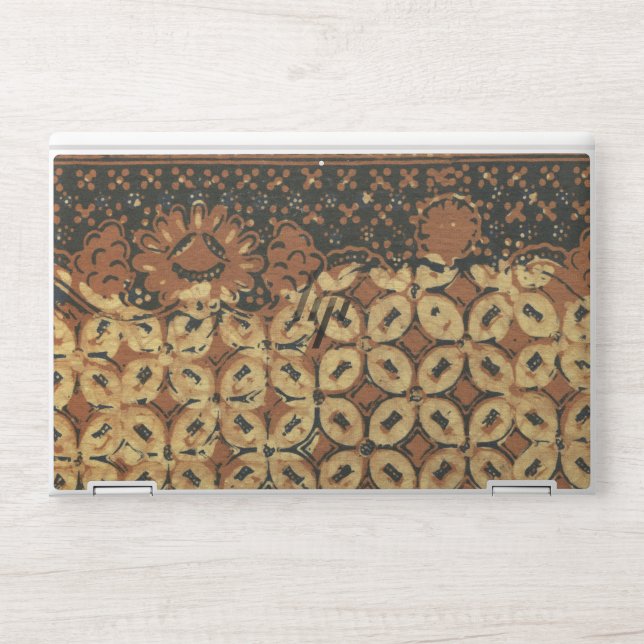 Coffee Bean Earthy Boho Rustic HP Laptop Skin (Front)