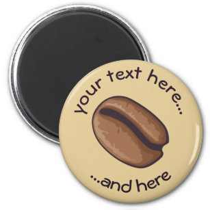 Coffee Bean Icon Magnet