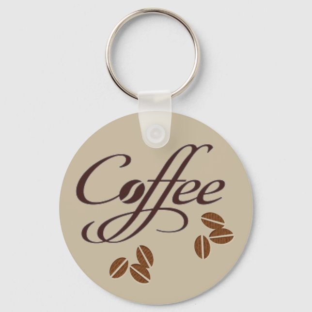 Coffee Bean Key Chain (Front)