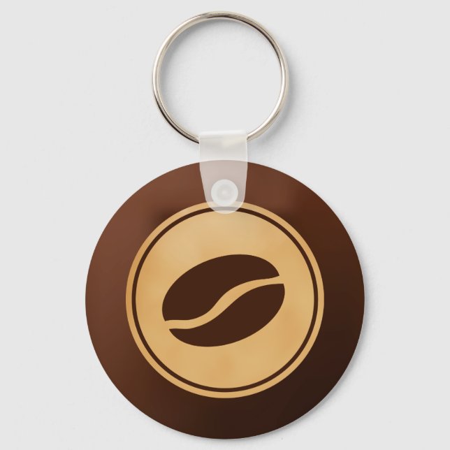 Coffee Bean Keychain (Front)